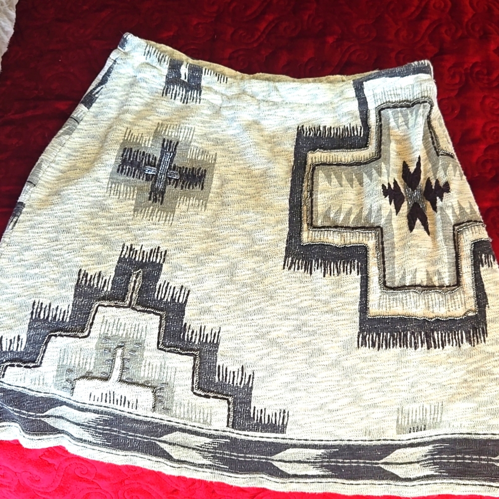 Double D Wanch Western Patterned Beaded Women’s Skirt